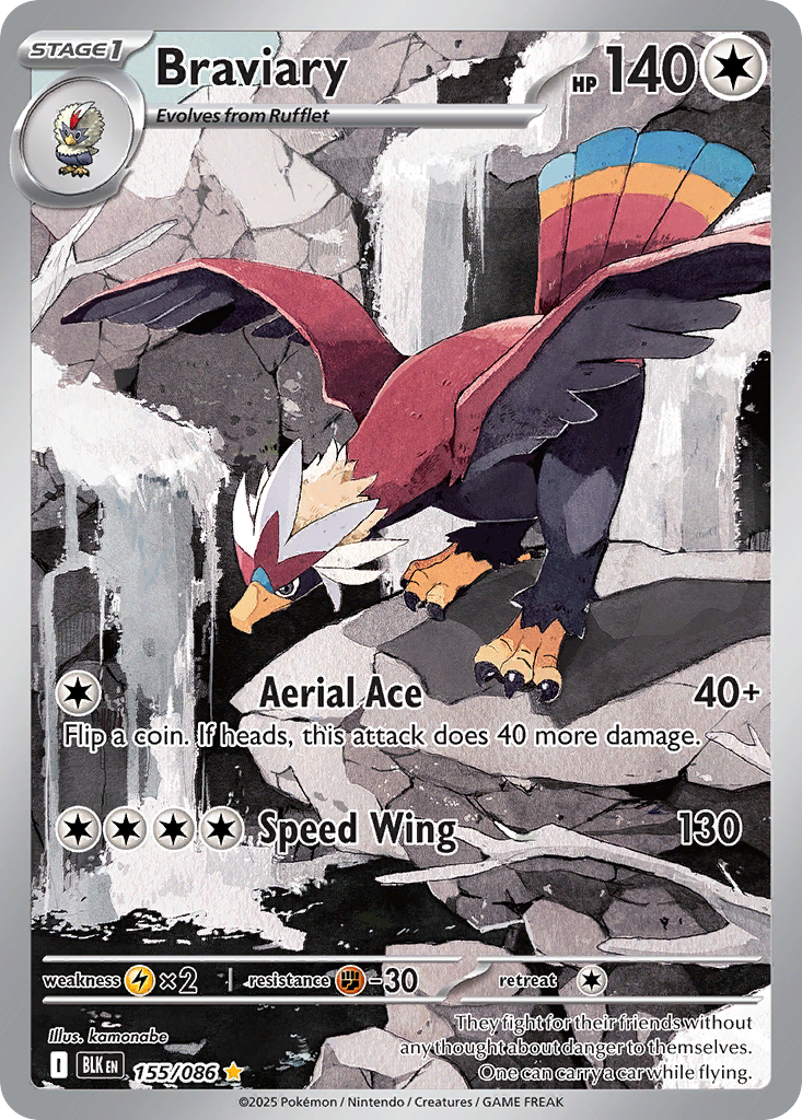 Braviary – Black Bolt