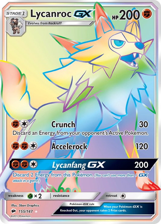 Lycanroc-GX – Burning Shadows