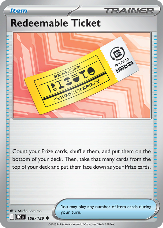 Redeemable Ticket – Journey Together