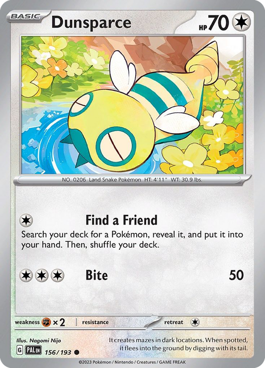 Dunsparce – Paldea Evolved