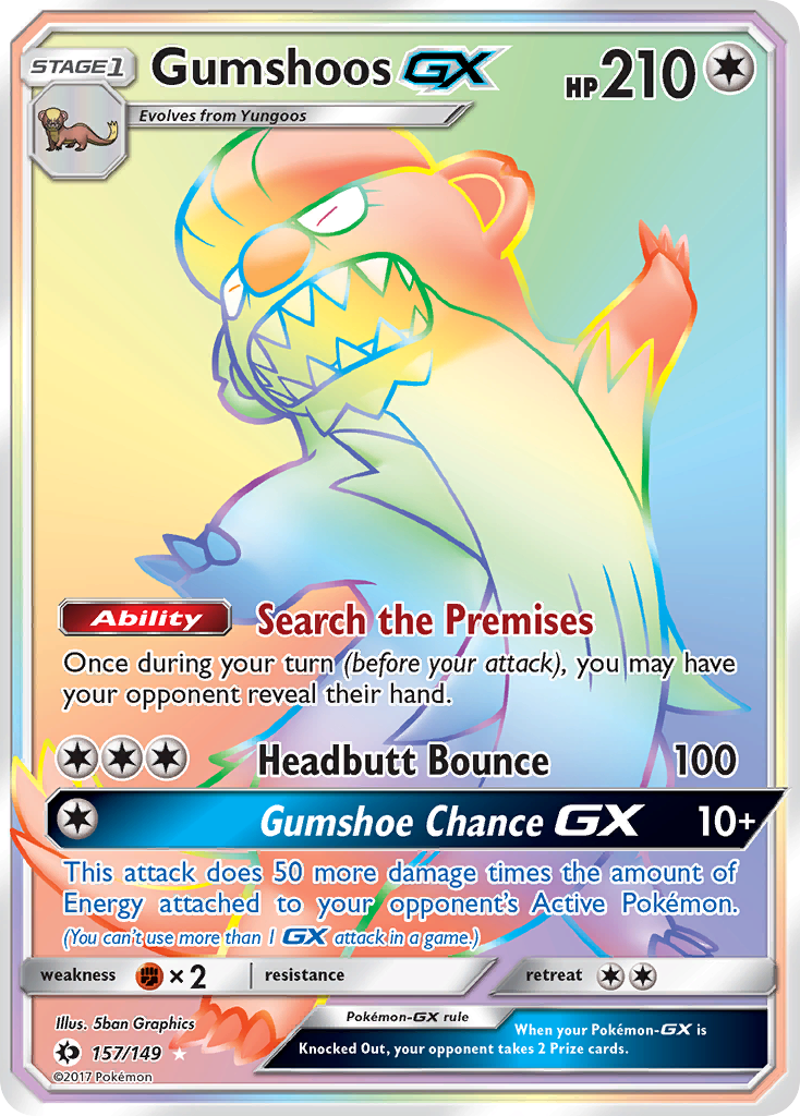 Gumshoos-GX – Sun & Moon