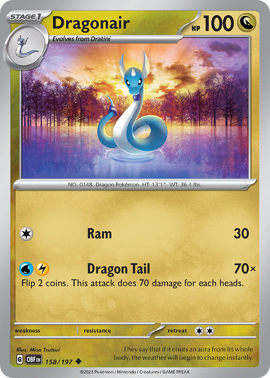 Dragonair – Obsidian Flames