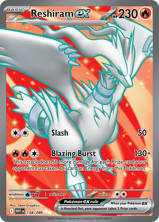 Reshiram ex – White Flare