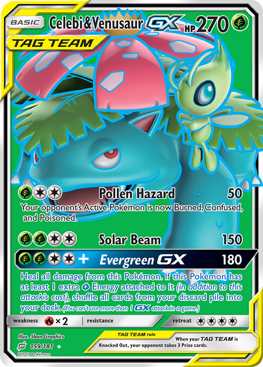 Celebi & Venusaur-GX – Team Up
