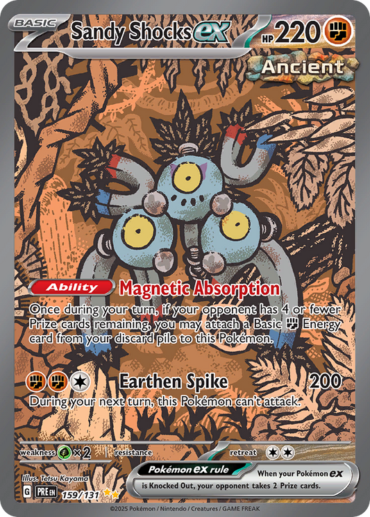 Sandy Shocks ex – Prismatic Evolutions