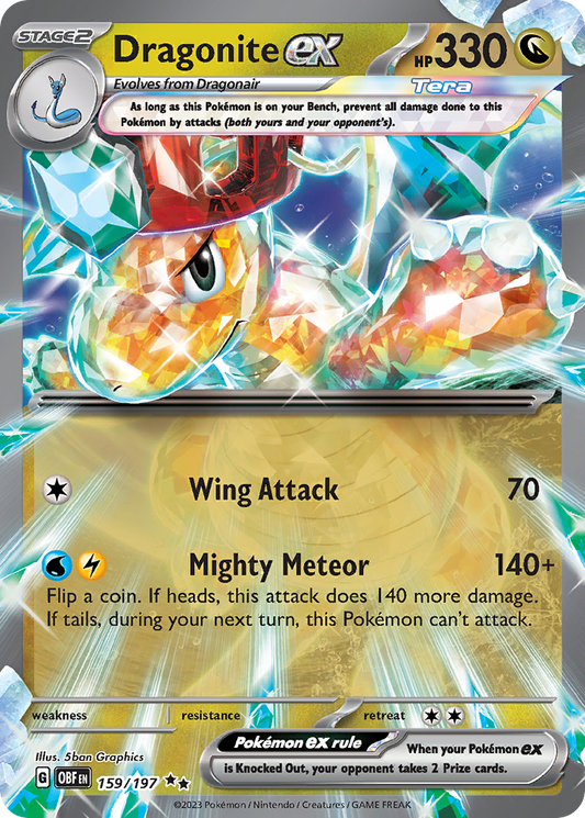 Dragonite ex – Obsidian Flames