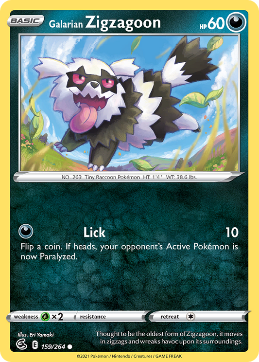 Galarian Zigzagoon – Fusion Strike