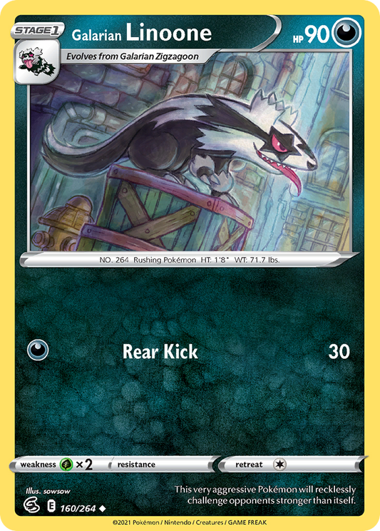 Galarian Linoone – Fusion Strike