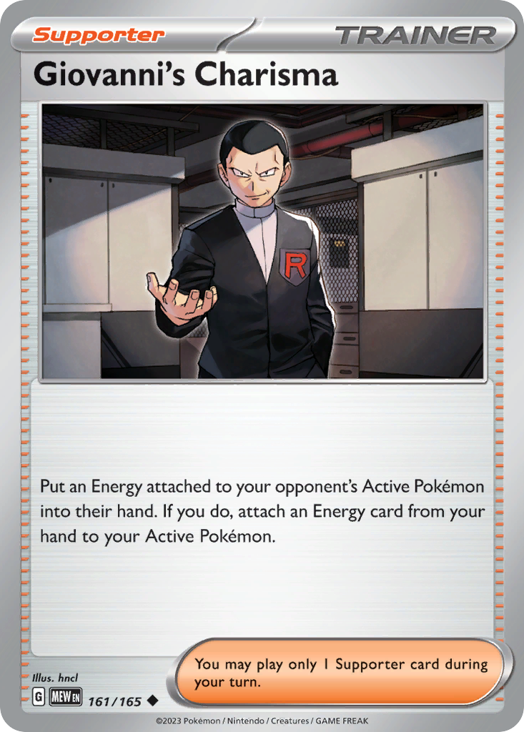 Giovanni's Charisma – 151