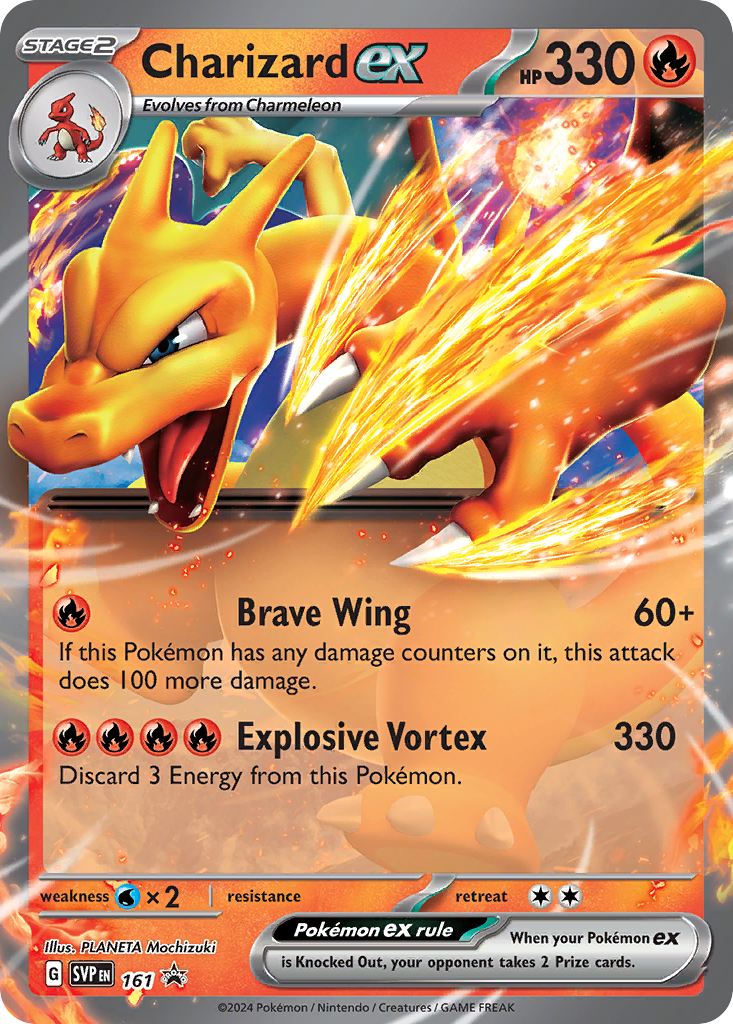 Charizard ex – Scarlet & Violet Black Star Promos