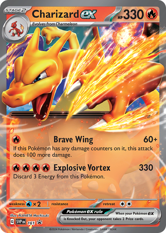 Charizard ex – Scarlet & Violet Black Star Promos