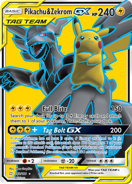 Pikachu & Zekrom-GX – Team Up