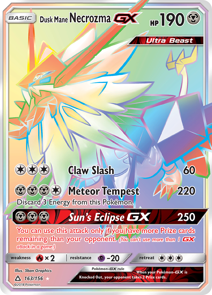 Dusk Mane Necrozma-GX – Ultra Prism