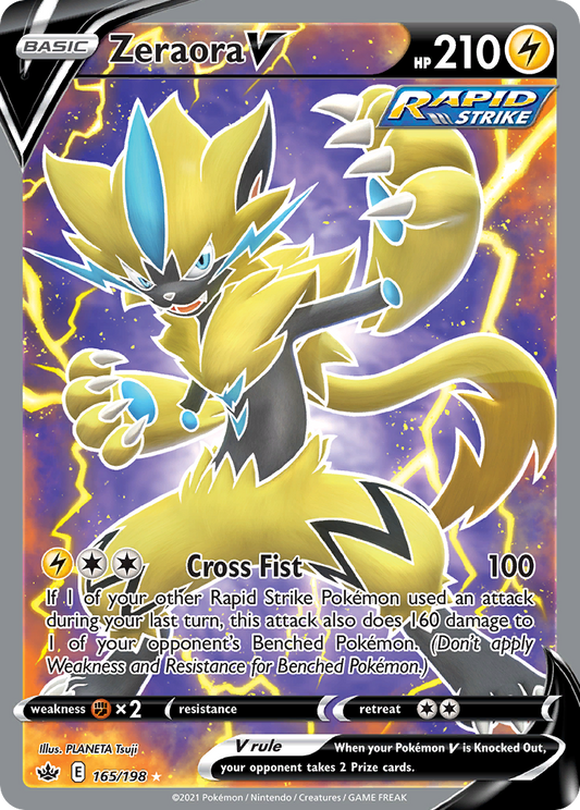 Zeraora V – Chilling Reign