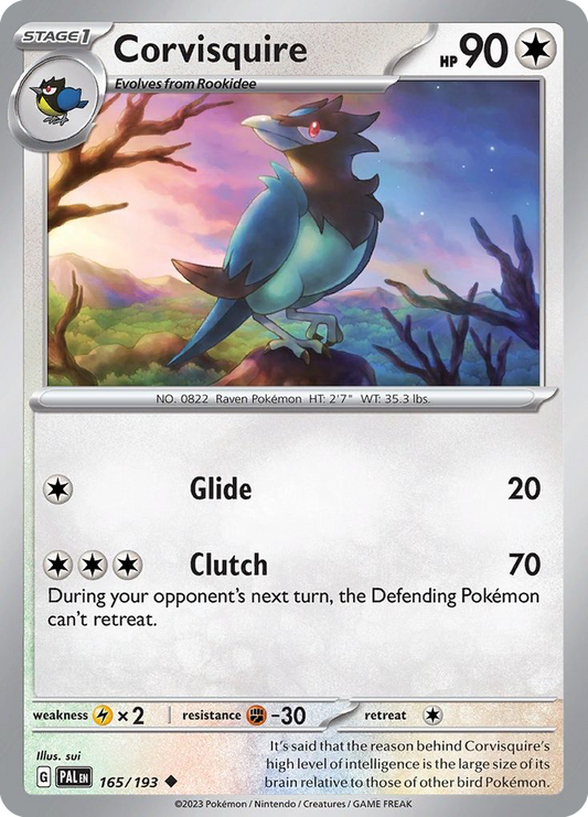 Corvisquire – Paldea Evolved