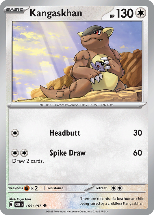 Kangaskhan – Obsidian Flames