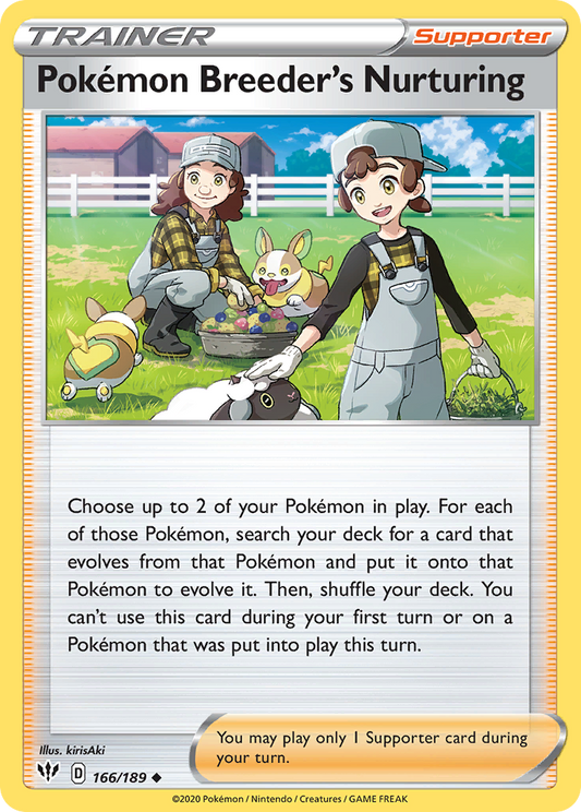 Pokémon Breeder's Nurturing – Darkness Ablaze