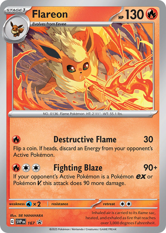 Flareon – Scarlet & Violet Black Star Promos