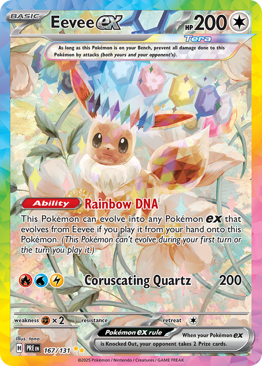 Eevee ex – Prismatic Evolutions