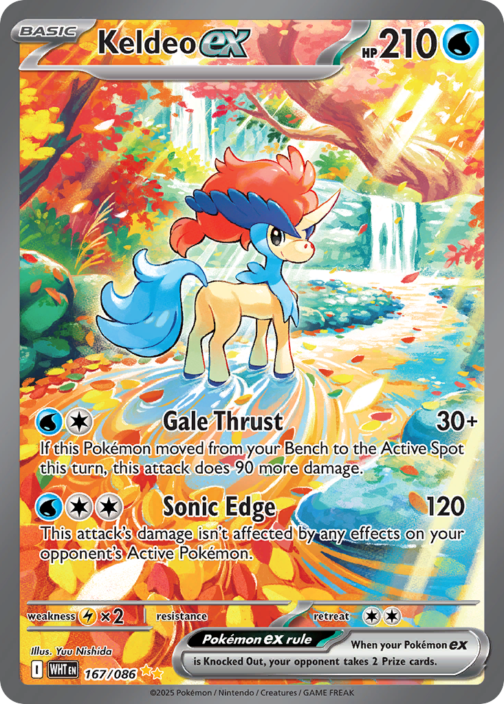 Keldeo ex – White Flare