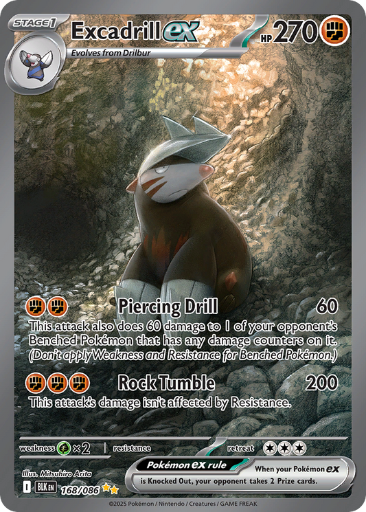Excadrill ex – Black Bolt