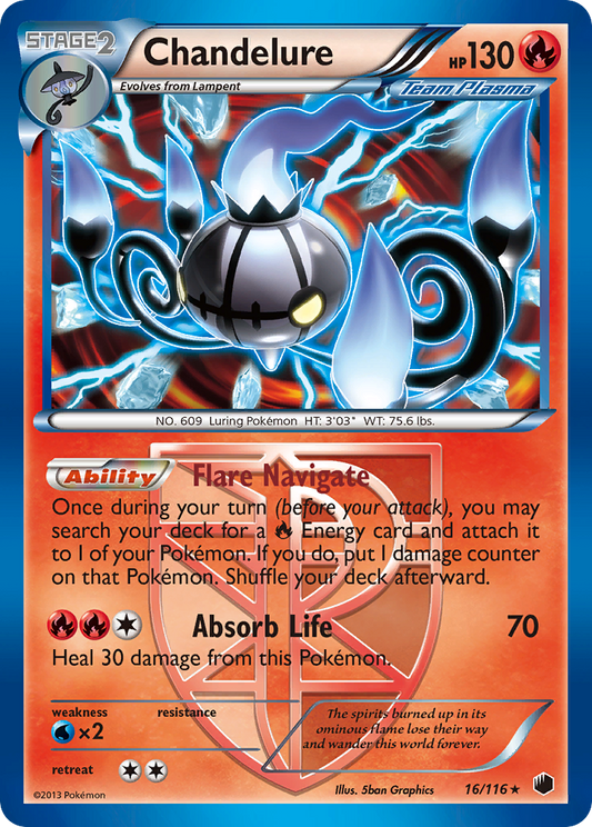 Chandelure – Plasma Freeze