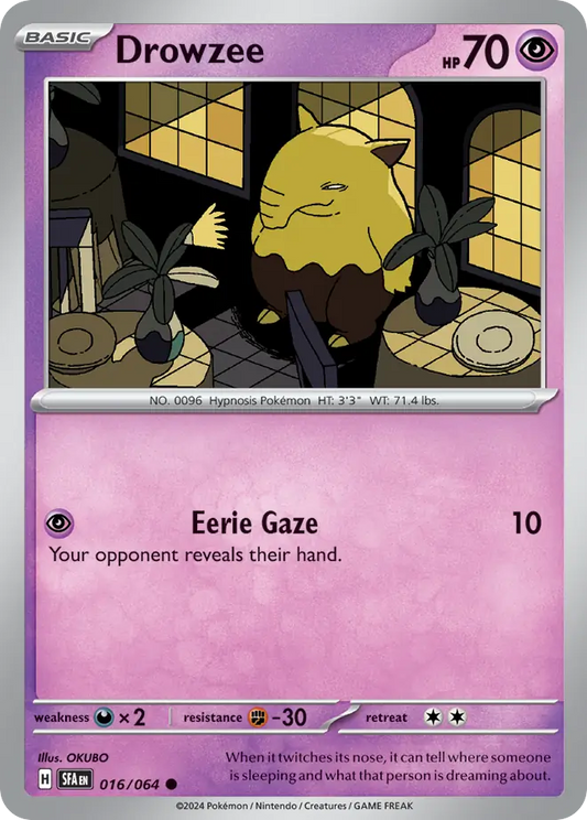 Drowzee – Shrouded Fable