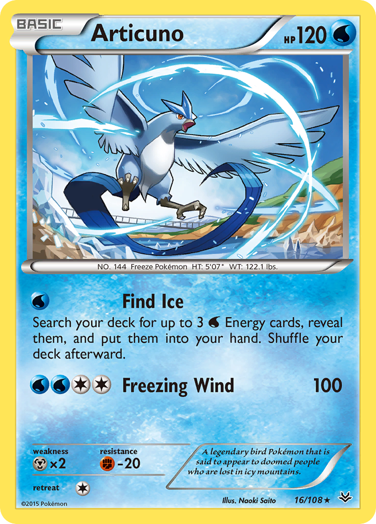 Articuno – Roaring Skies