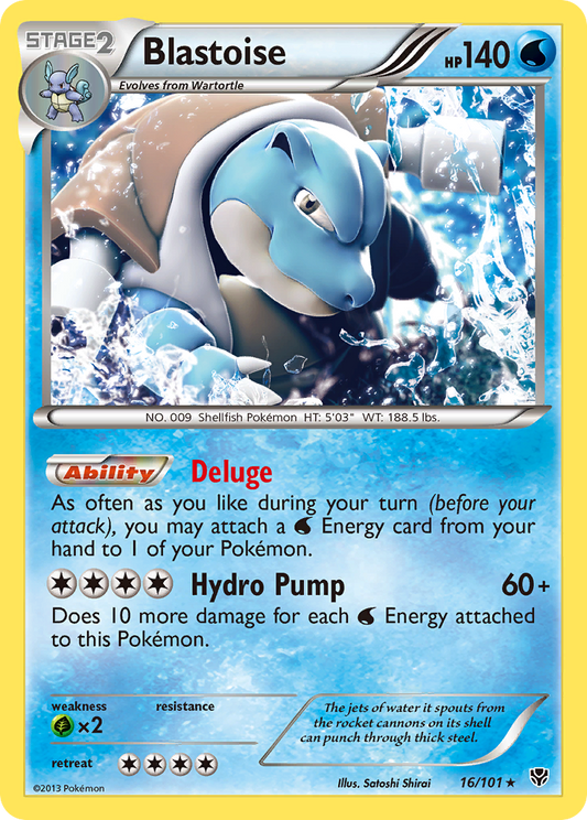 Blastoise – Plasma Blast