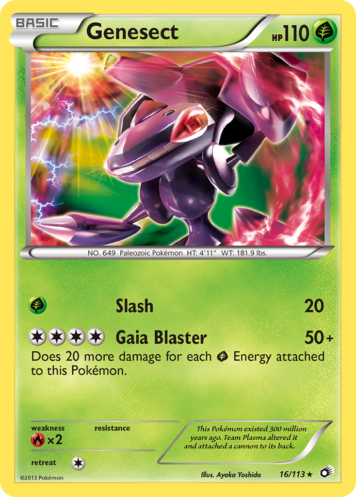 Genesect – Legendary Treasures