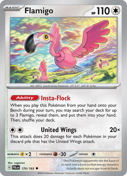 Flamigo – Paldea Evolved