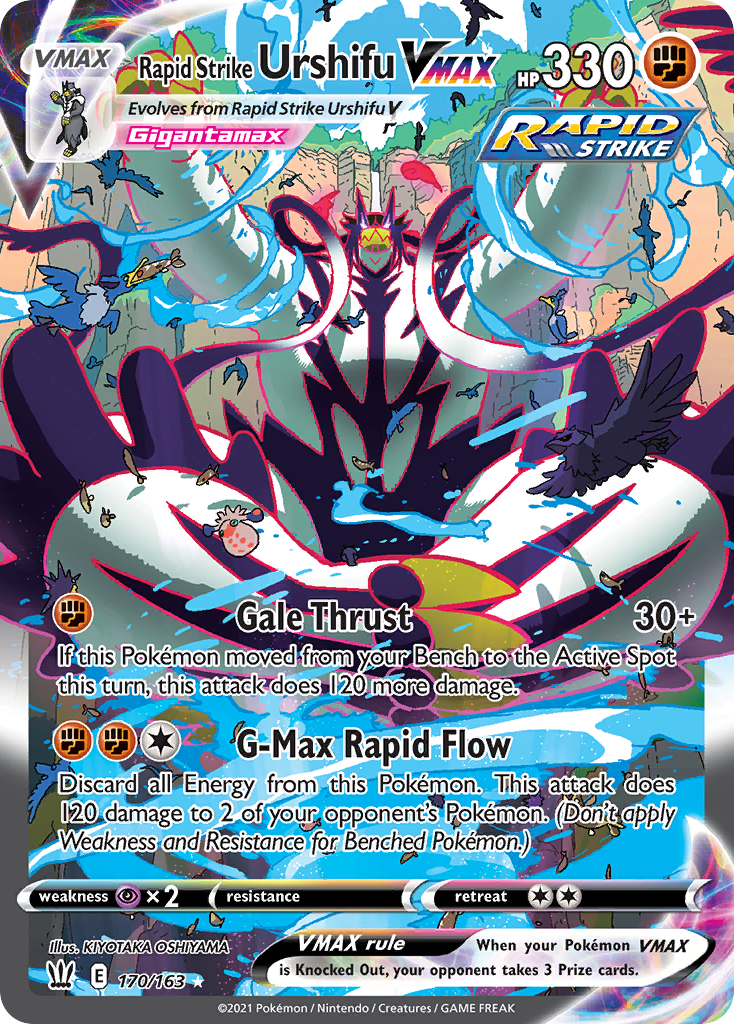 Rapid Strike Urshifu VMAX – Battle Styles