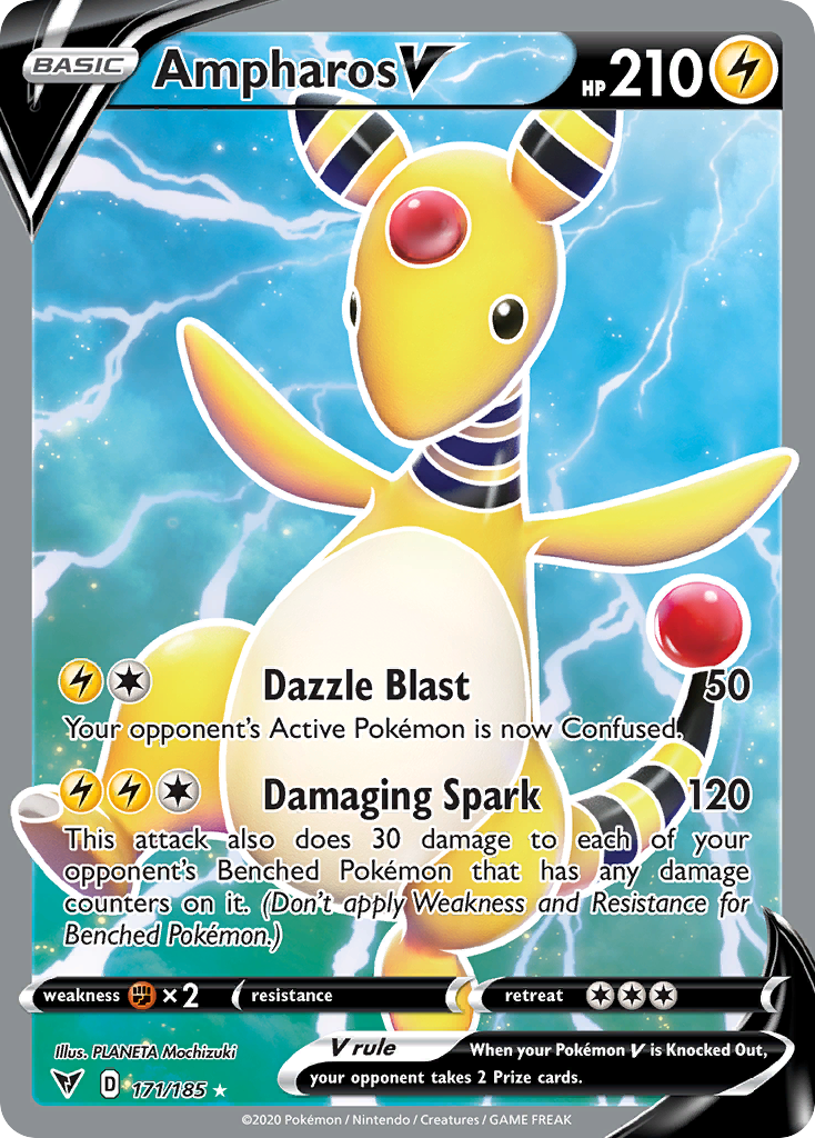 Ampharos V – Vivid Voltage