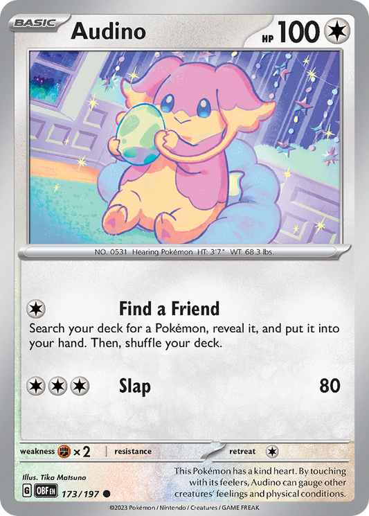 Audino – Obsidian Flames