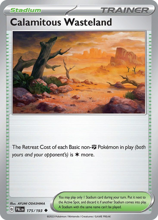 Calamitous Wasteland – Paldea Evolved