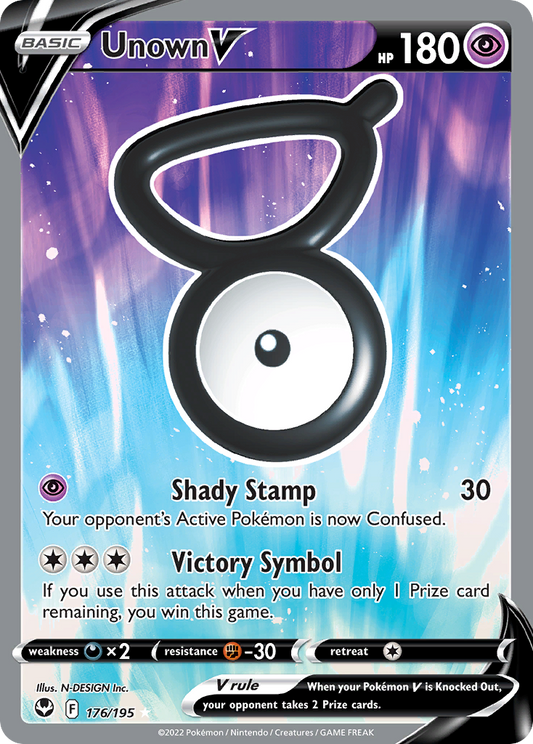 Unown V – Silver Tempest