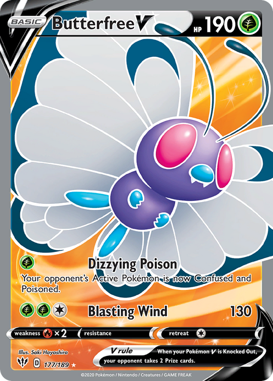 Butterfree V – Darkness Ablaze
