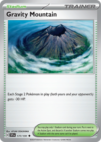 Gravity Mountain – Surging Sparks