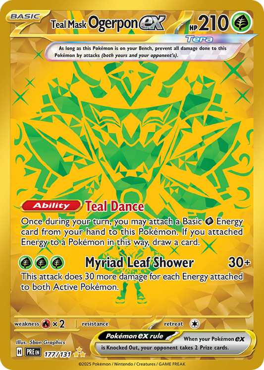 Teal Mask Ogerpon ex – Prismatic Evolutions