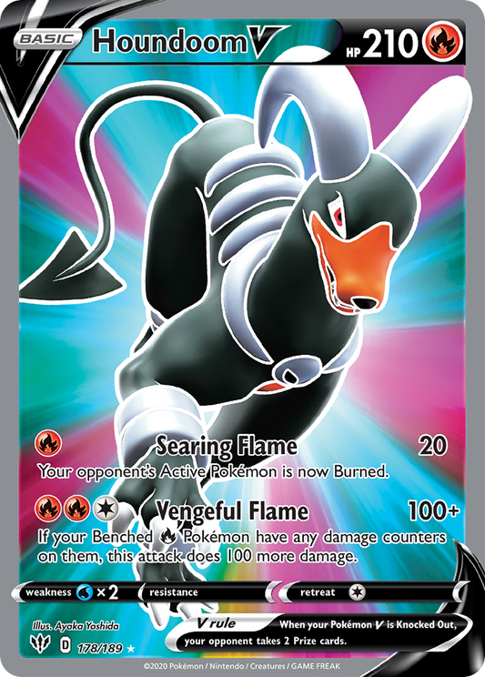 Houndoom V – Darkness Ablaze
