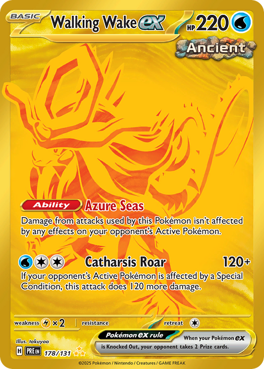Walking Wake ex – Prismatic Evolutions
