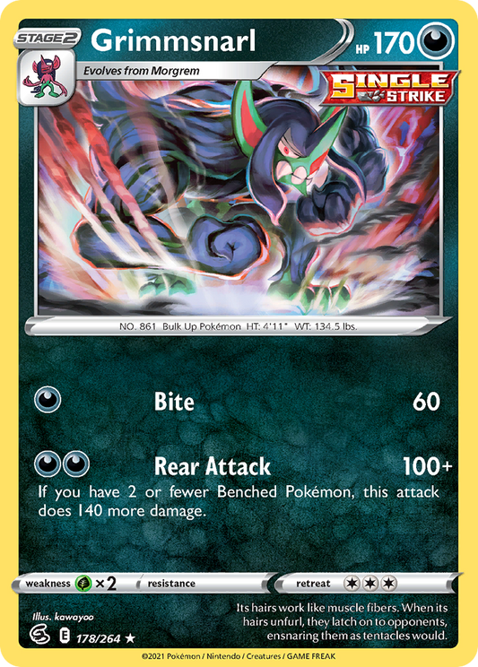 Grimmsnarl – Fusion Strike