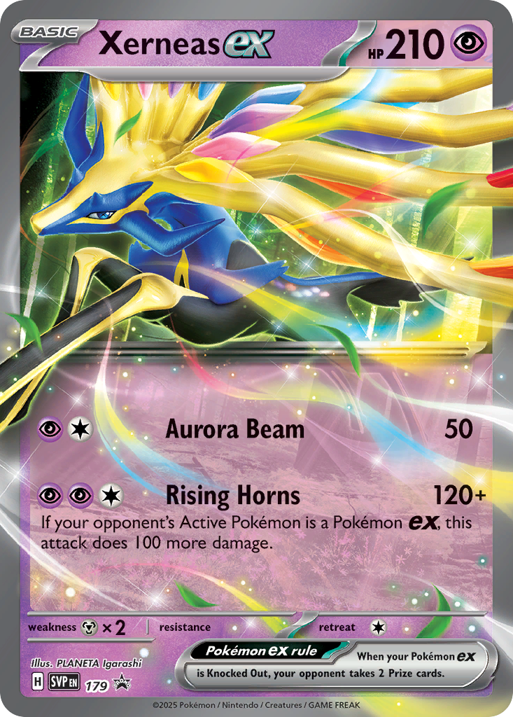 Xerneas ex – Scarlet & Violet Black Star Promos