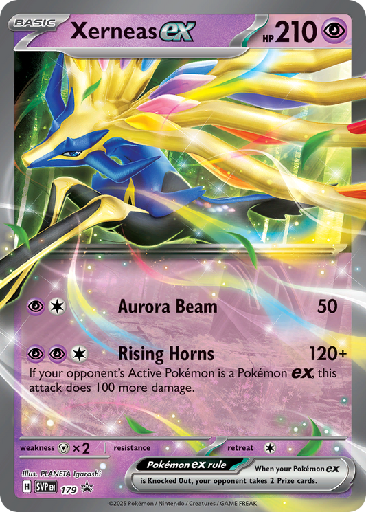 Xerneas ex – Scarlet & Violet Black Star Promos