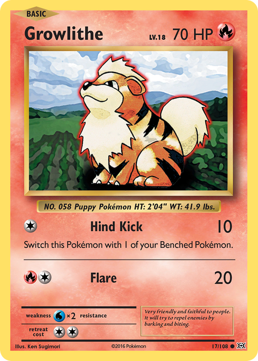 Growlithe – Evolutions