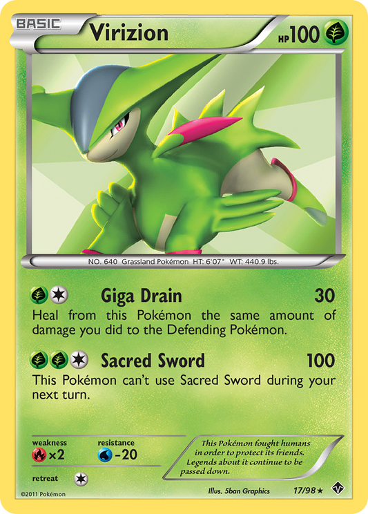 Virizion – Emerging Powers