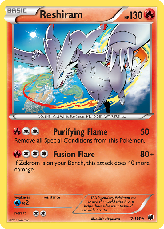 Reshiram – Plasma Freeze