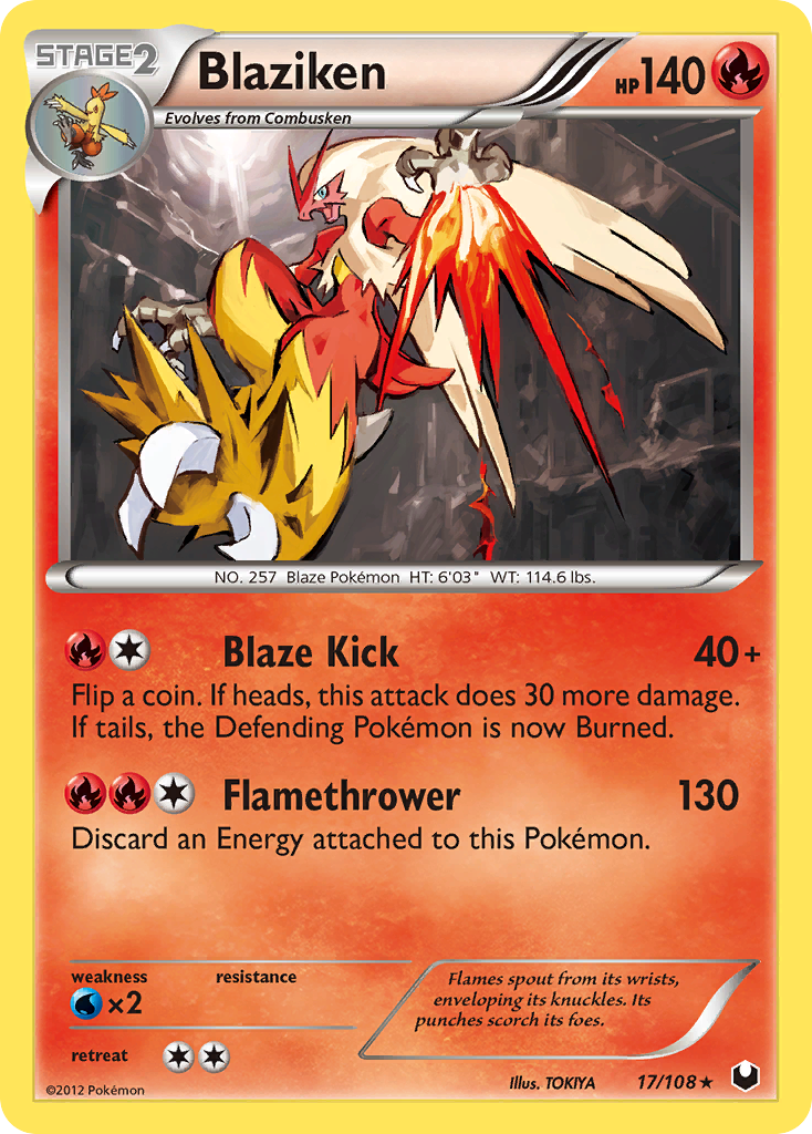 Blaziken – Dark Explorers
