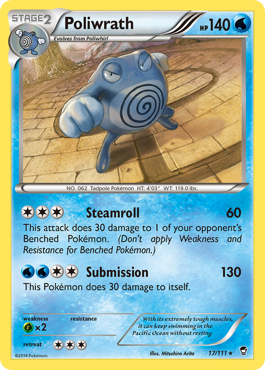 Poliwrath – Furious Fists