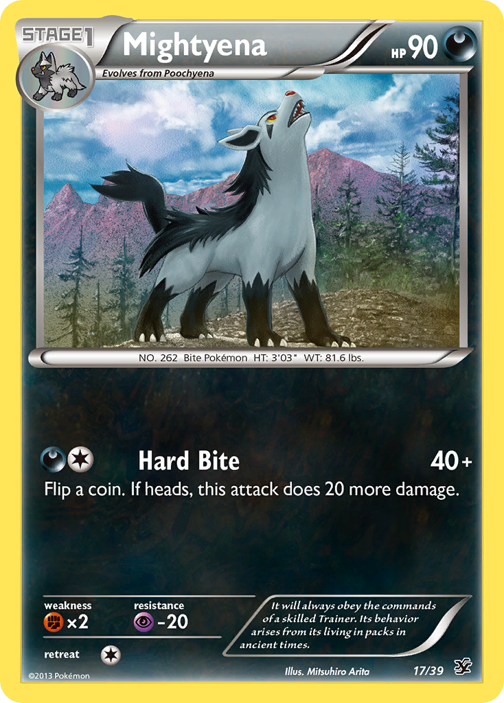 Mightyena – Kalos Starter Set